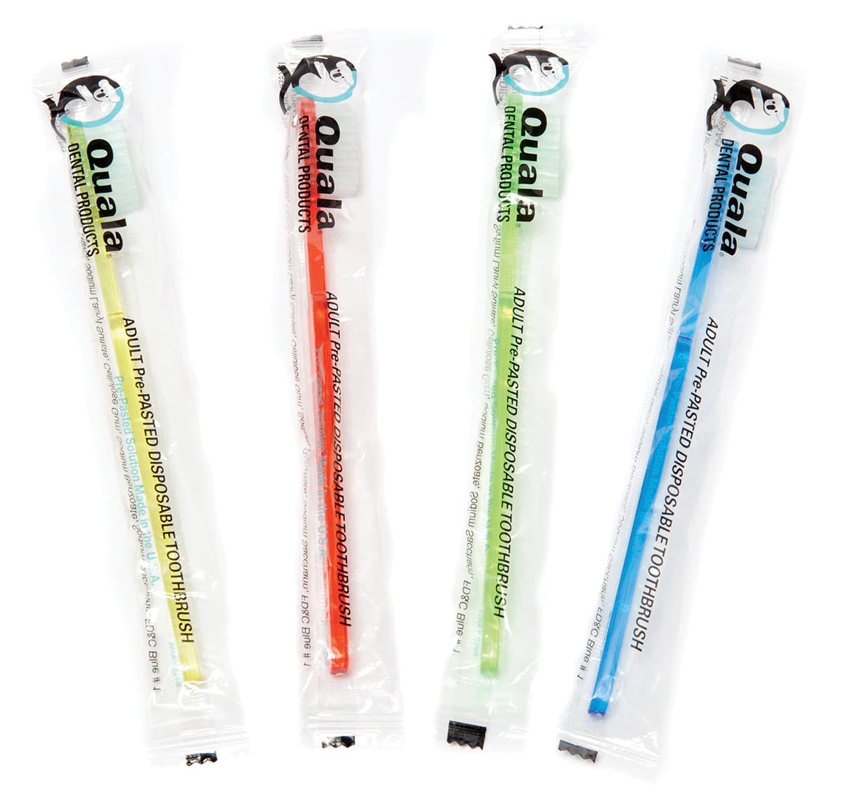 Prepasted toothbrush