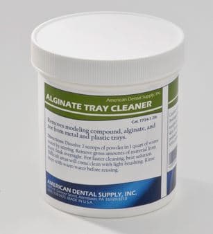 Alginate tray cleaner