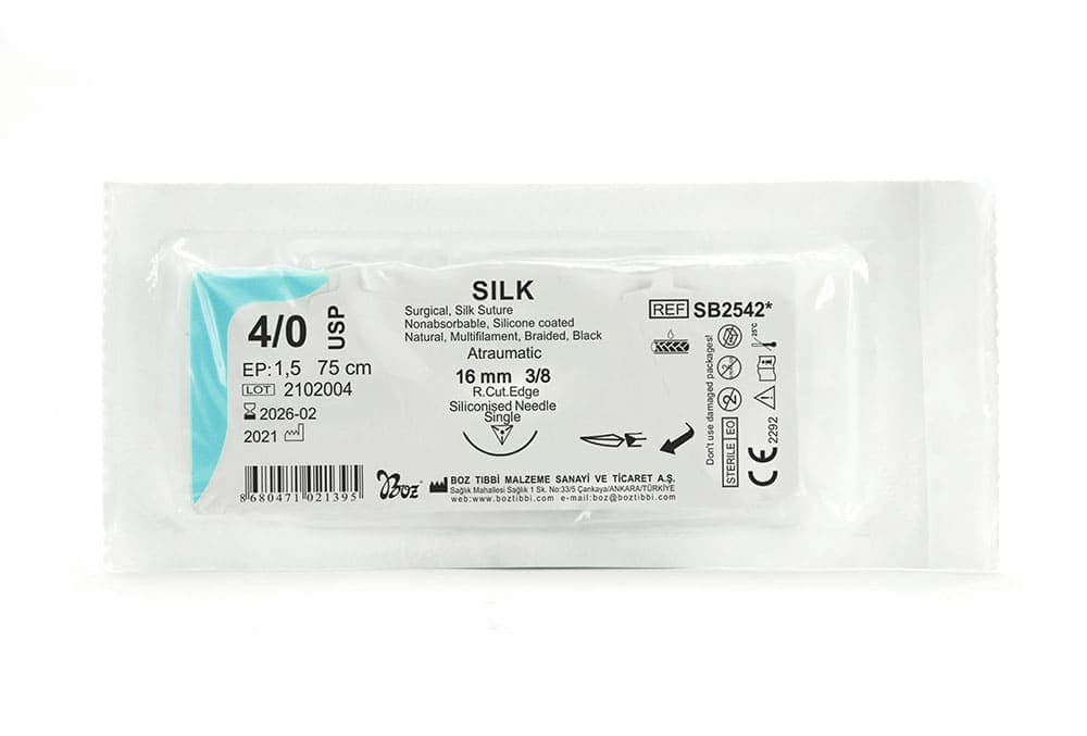4/0 Silk Sutures
