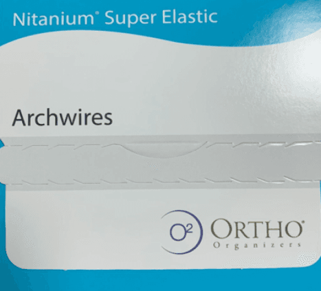 Nitinol archwire (Ortho Organizer)